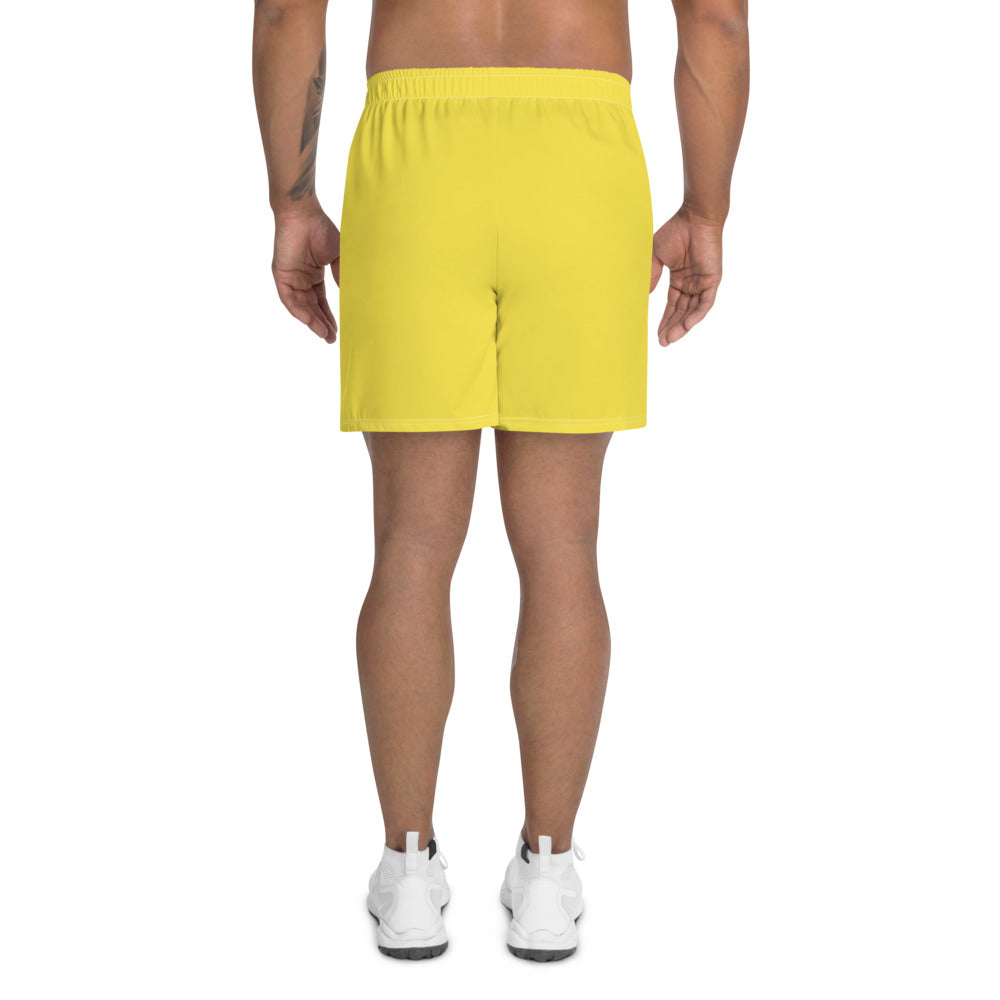 Short de Sport Jaune Papy Paillette