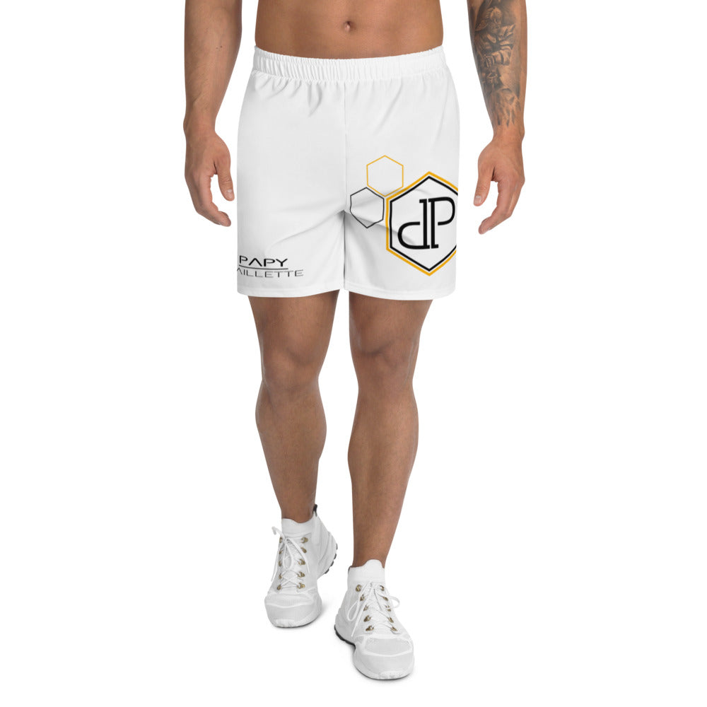 Short de Sport Blanc Papy Paillette