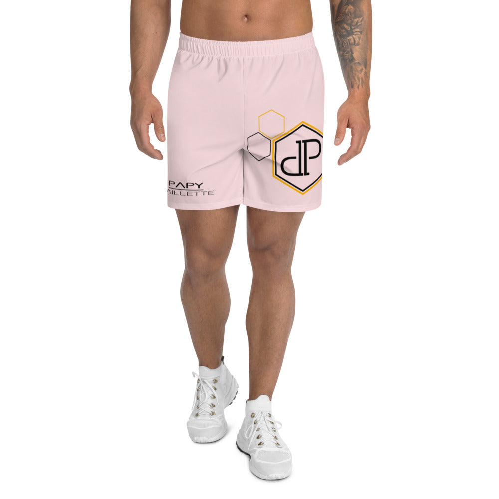 Short de Sport Rose Papy Paillette