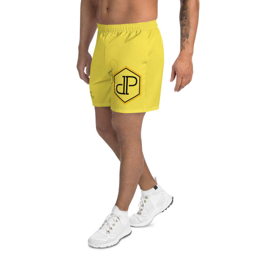 Short de Sport Jaune Papy Paillette