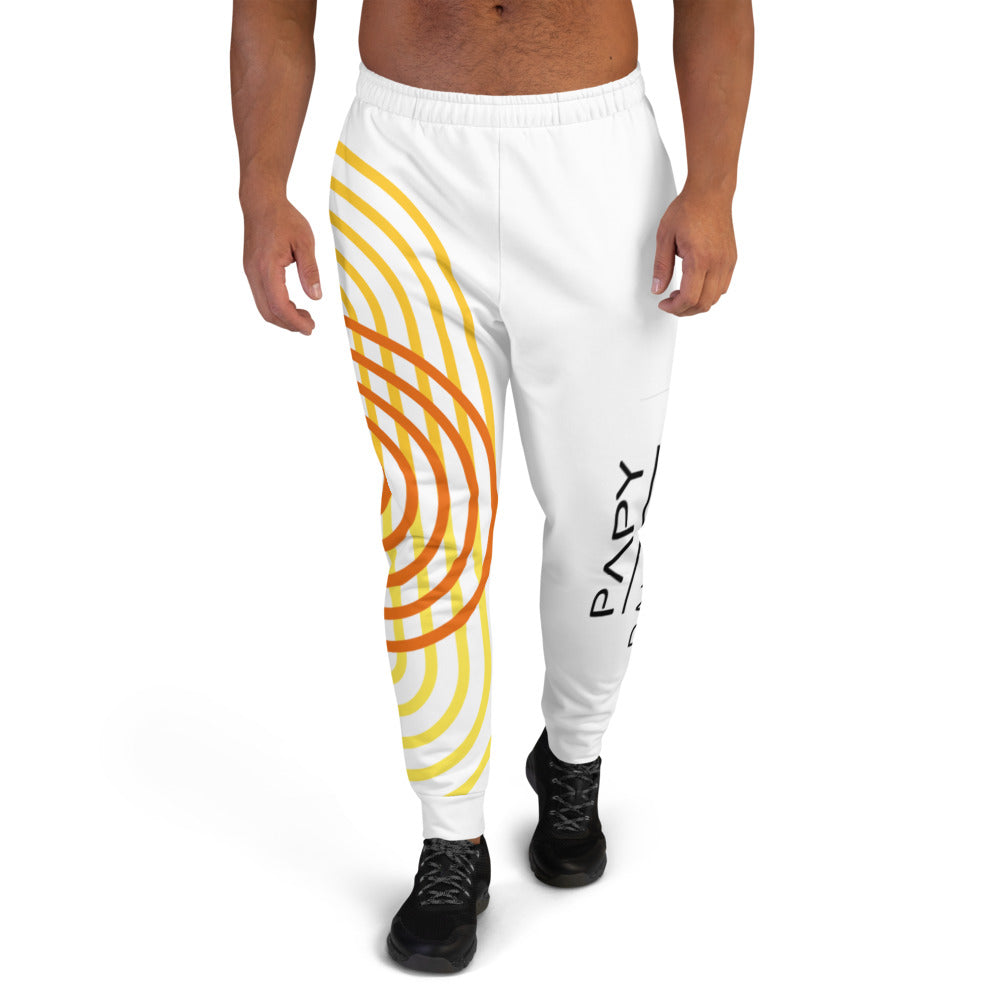 Pantalon de Jogging Papy Paillette Blanc/Gold