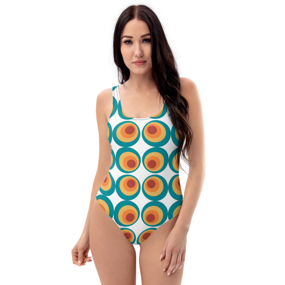 Maillot de Bain 1 Pièce Femme Sixties