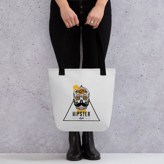 Tote bag Hipster