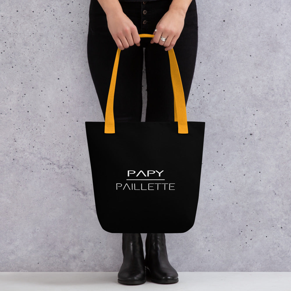 Tote bag Papy Paillette