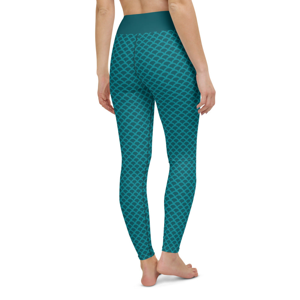 Legging de Yoga Ecailles Papy Paillette