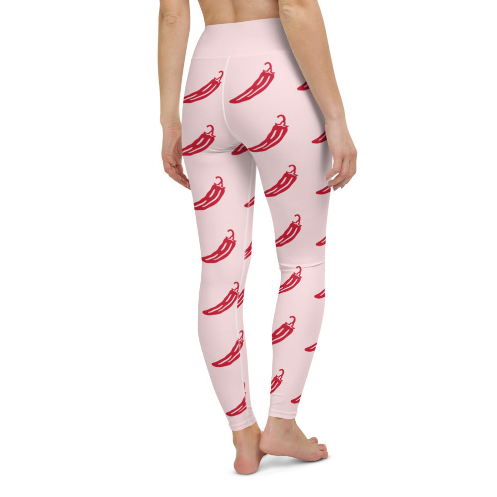 Legging de Yoga Femme Piment