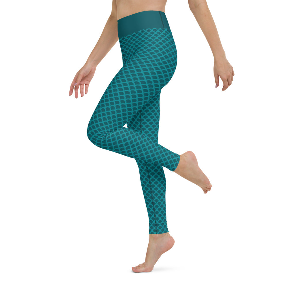 Legging de Yoga Ecailles Papy Paillette