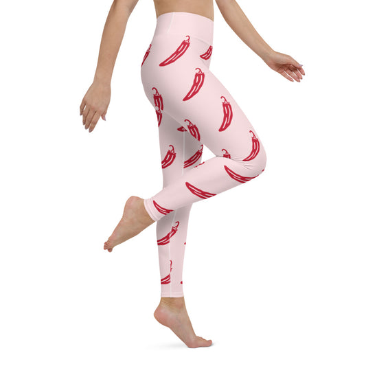 Legging de Yoga Femme Piment