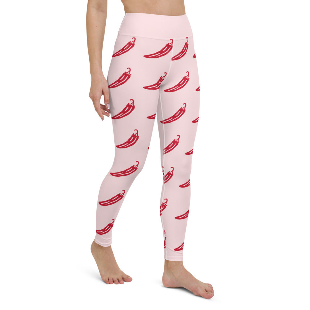 Legging de Yoga Femme Piment