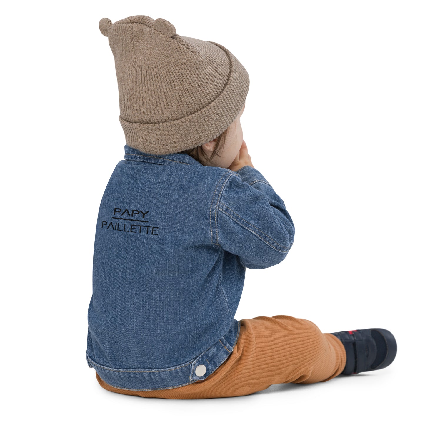 Veste en Jean Enfant et Bébé Papy Paillette