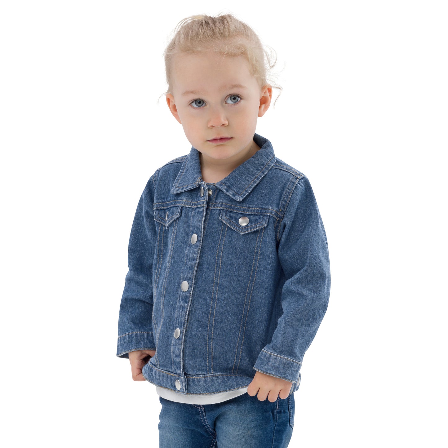 Veste en Jean Enfant et Bébé Papy Paillette