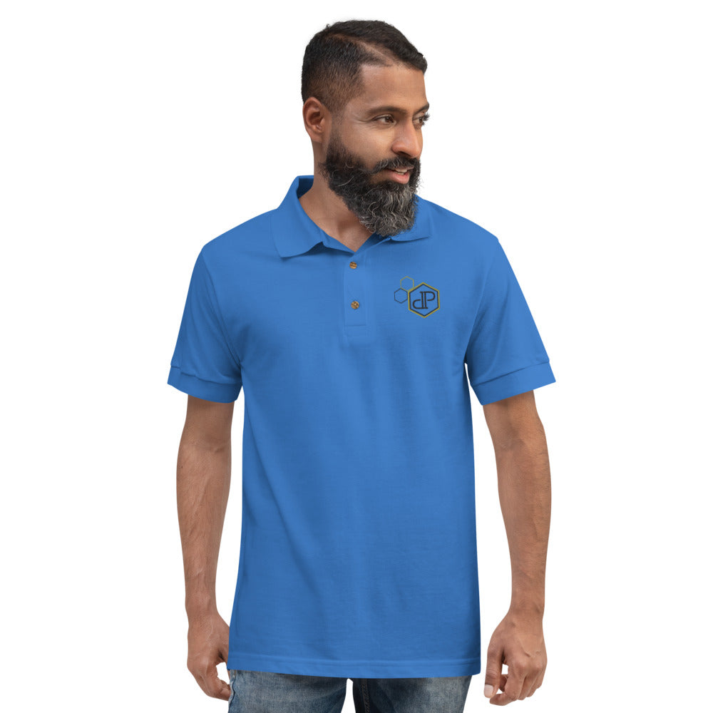 Polo brodé LUXE Papy Paillette (+4 Couleurs)