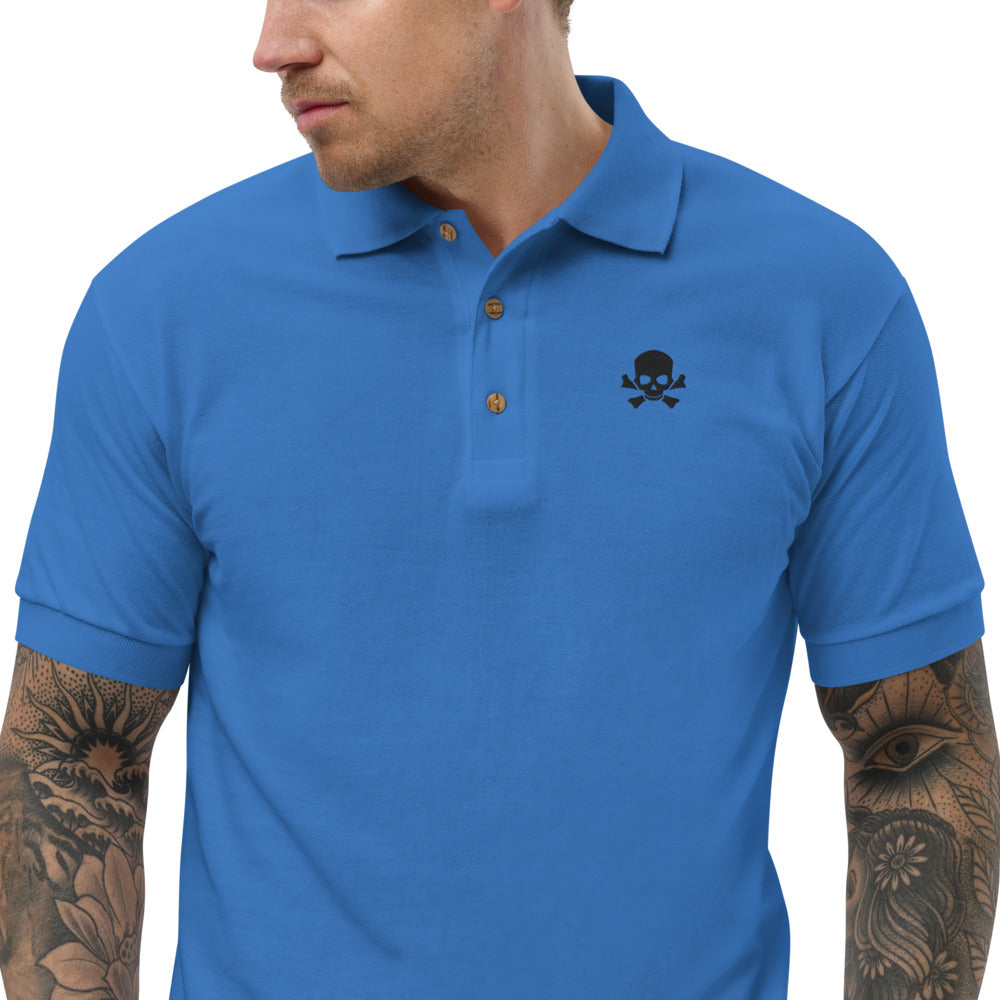 Polo Brodé Skull (+3 Couleurs)