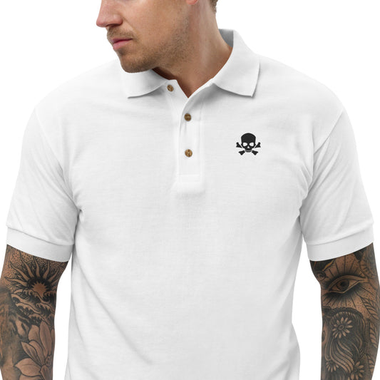 Polo Brodé Skull (+3 Couleurs)