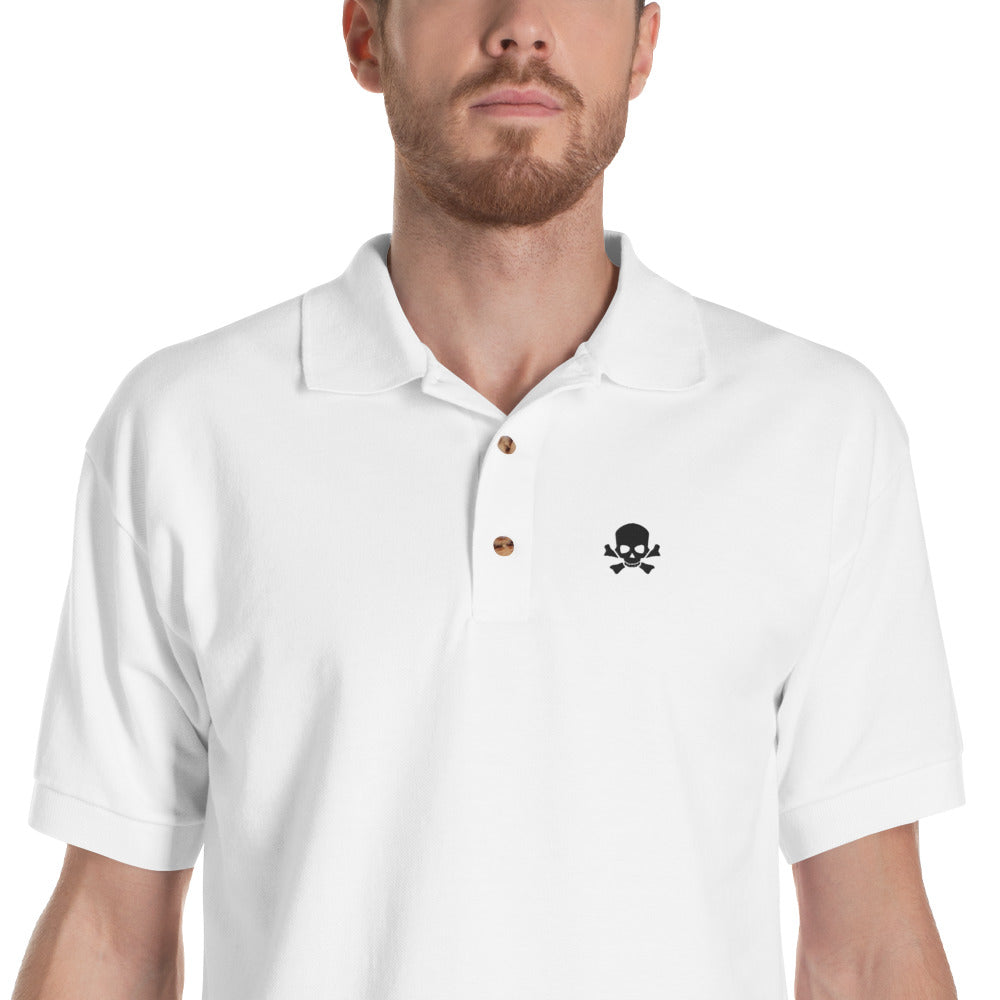 Polo Brodé Skull (+3 Couleurs)