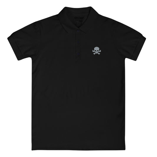 Polo Brodé Skull (Existe aussi en Noir)