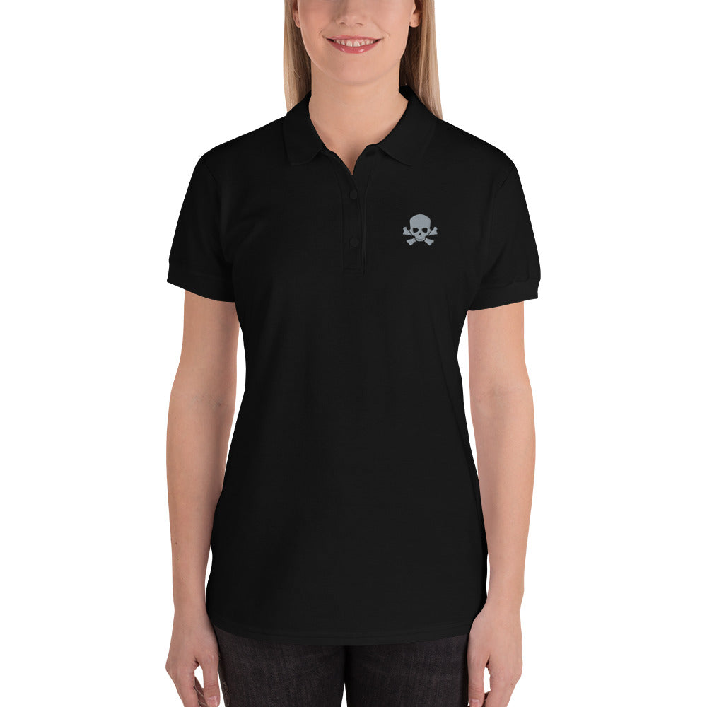 Polo Brodé Skull (Existe aussi en Noir)