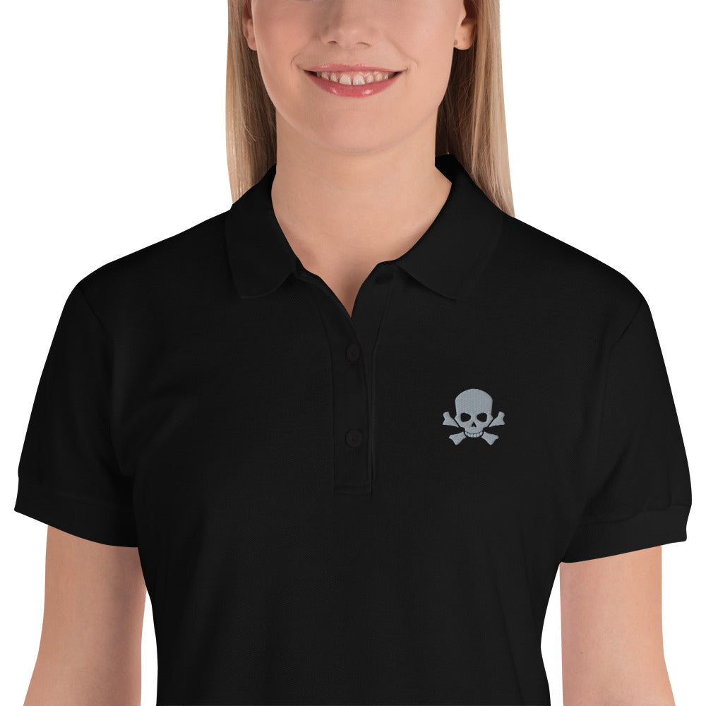 Polo Brodé Skull (Existe aussi en Noir)