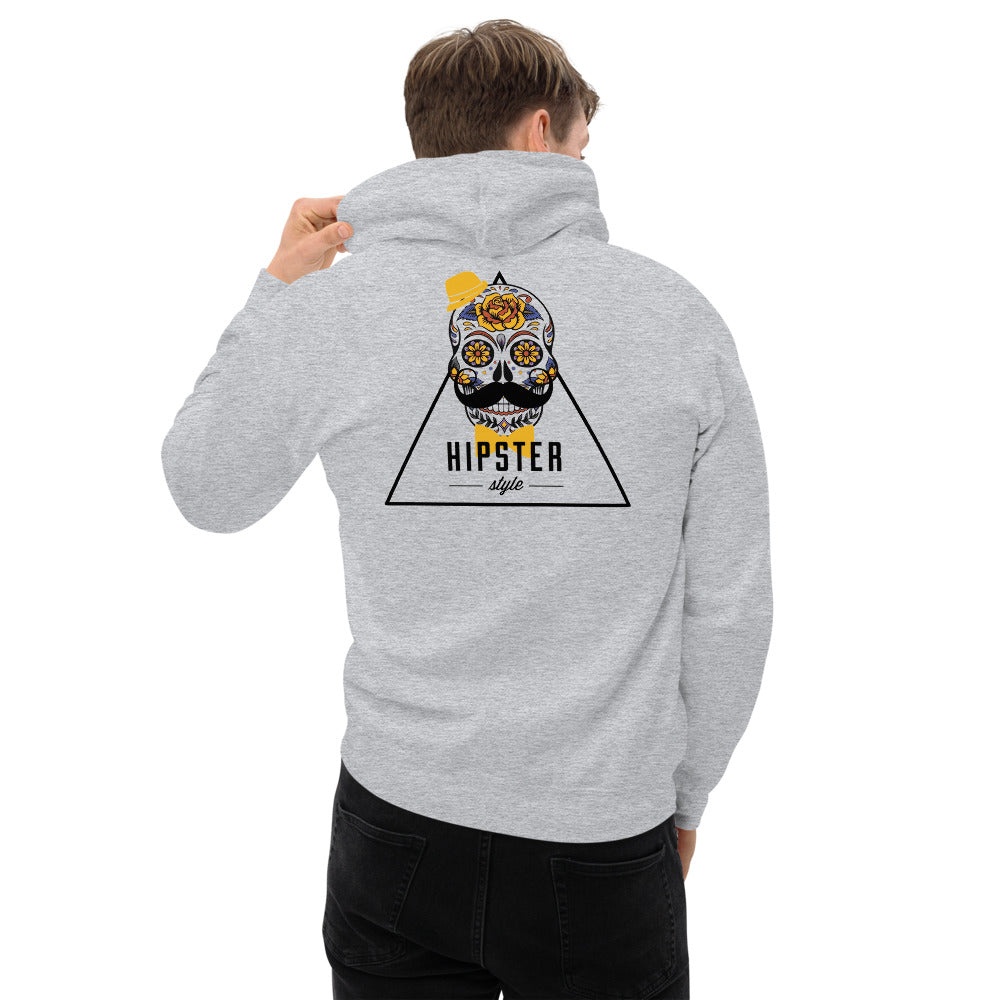 Sweat à capuche Homme Hipster (+3 Couleurs)