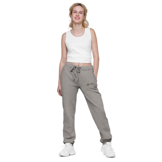 Pantalon jogging large Femme brodé Papy Paillette (+2 Couleurs)