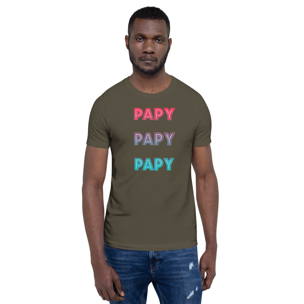 T-Shirt à manches courtes Papy (+14 Couleurs)