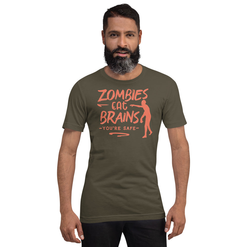 T-Shirt à manches courtes Zombie (+12 Couleurs)