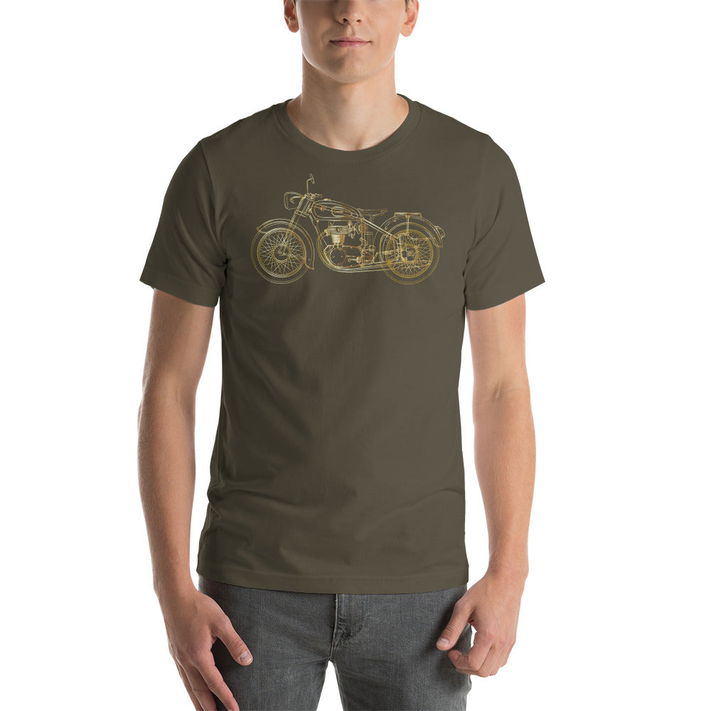 T-Shirt à manches courtes Cafe Racer (+7 Couleurs)