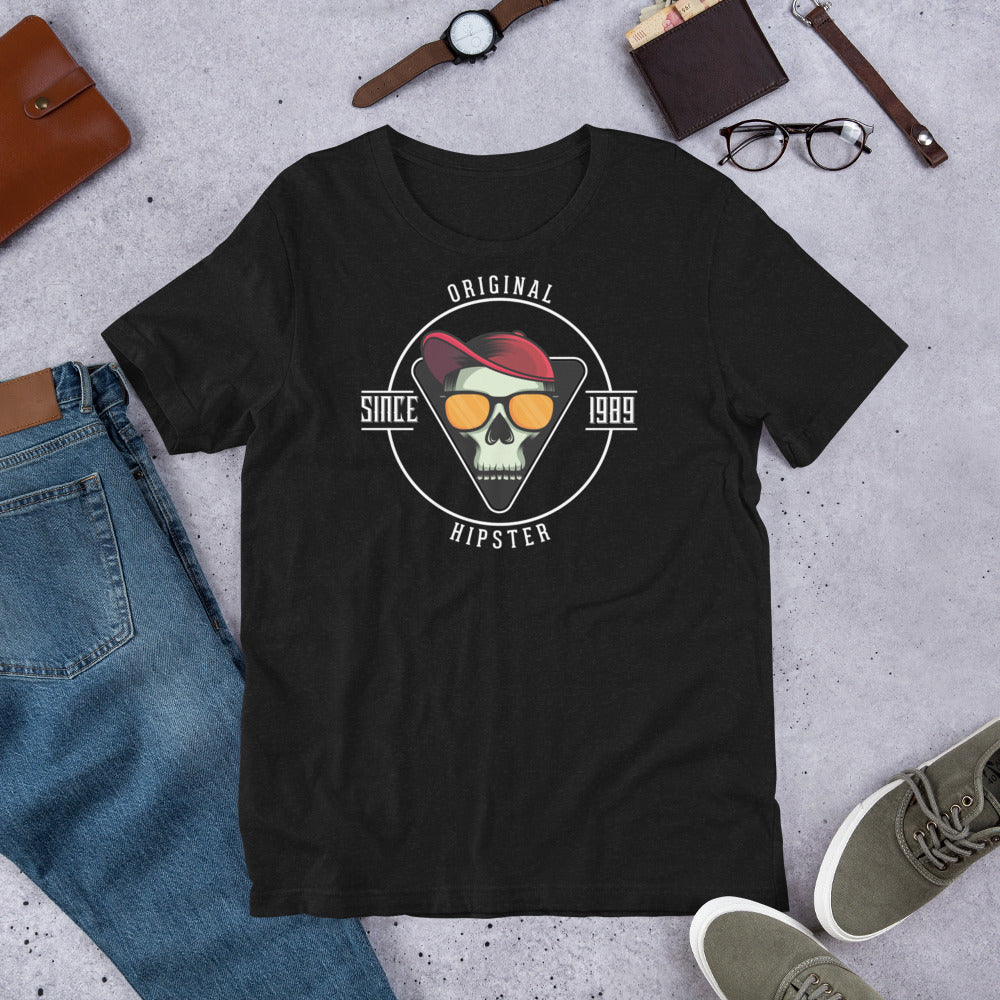 T-Shirt à manches courtes Hipster (+7 Couleurs)