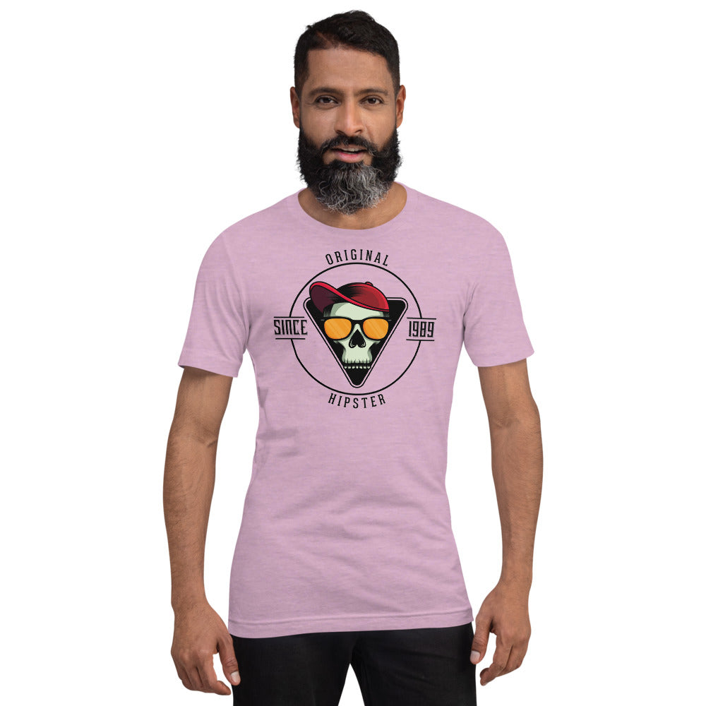 T-Shirt à manches courtes Hipster (+10 Couleurs)