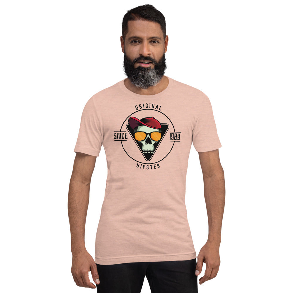 T-Shirt à manches courtes Hipster (+10 Couleurs)