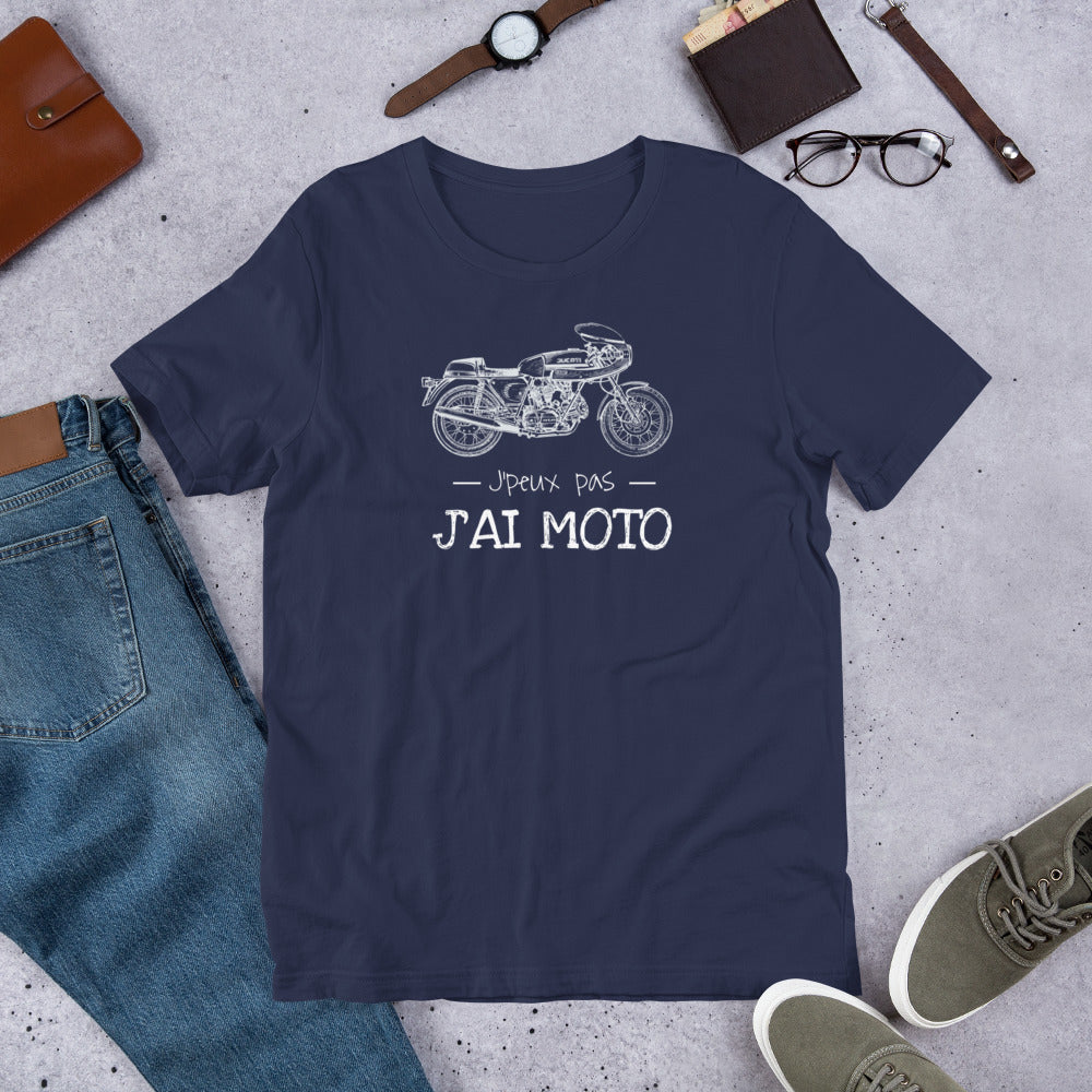 T-Shirt à manches courtes J'ai Moto (+6 Couleurs)