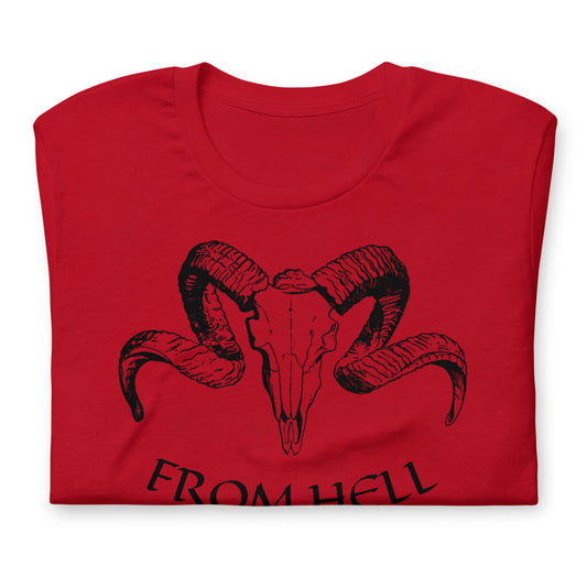 T-Shirt à manches courtes From Hell 2 (+8 Couleurs)