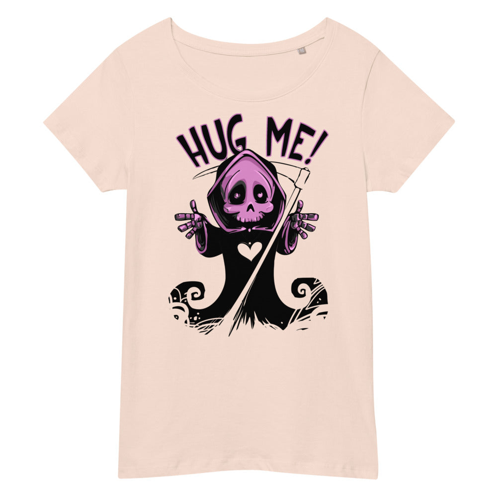 T-shirt éco-responsable femme Skull Hug (+6 Couleurs)