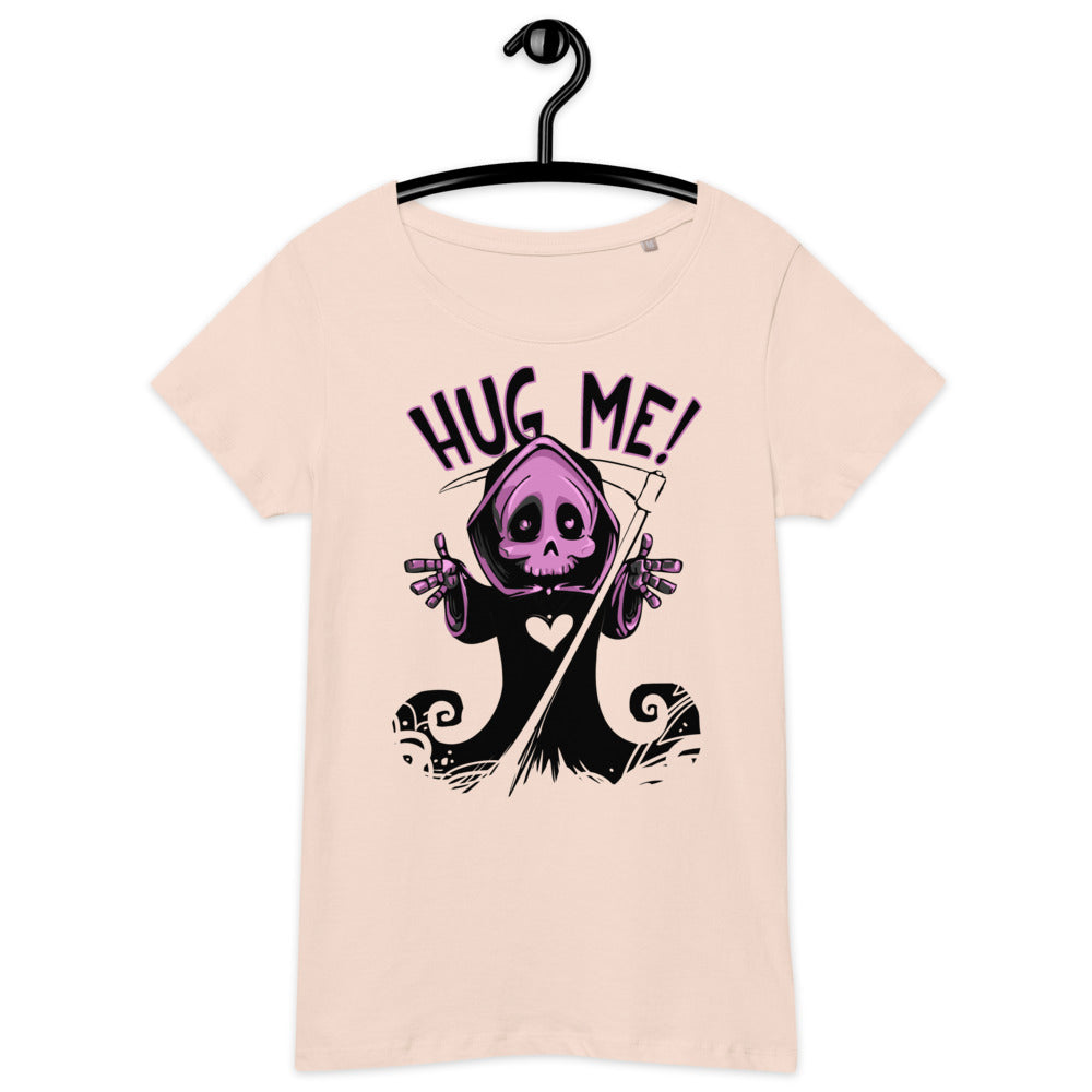 T-shirt éco-responsable femme Skull Hug (+6 Couleurs)