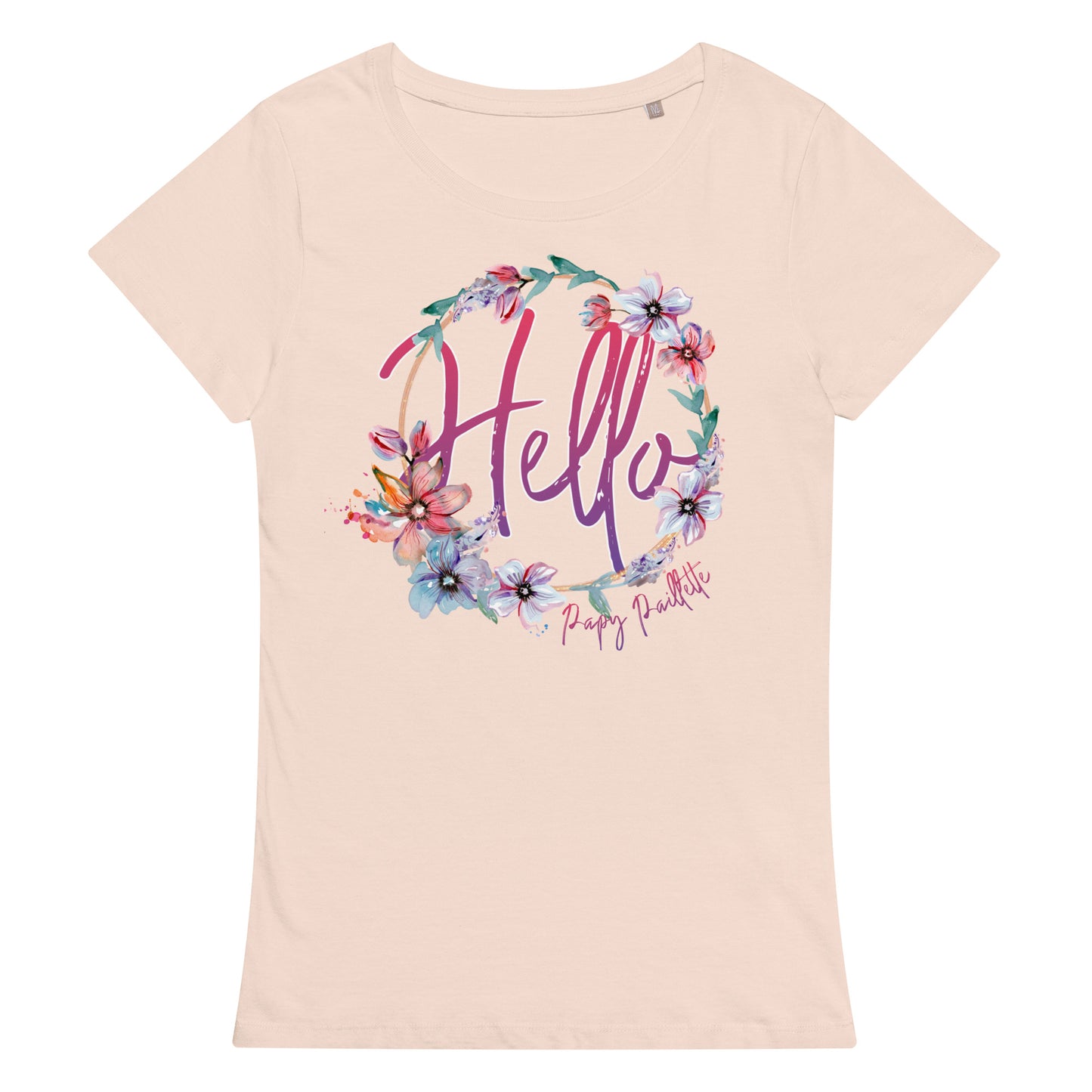 T-shirt éco-responsable HELLO