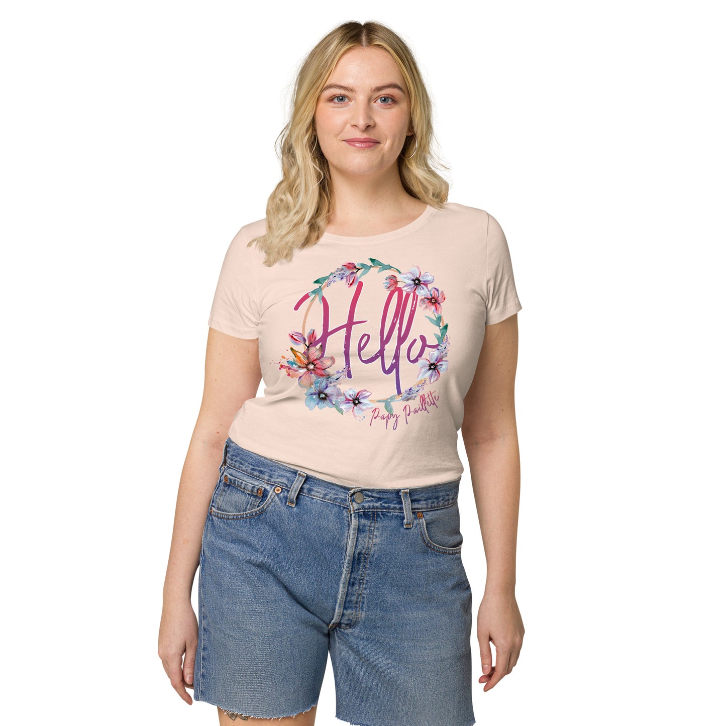 T-shirt éco-responsable HELLO