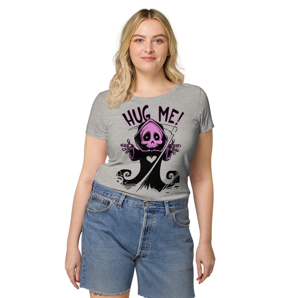 T-shirt éco-responsable femme Skull Hug (+6 Couleurs)