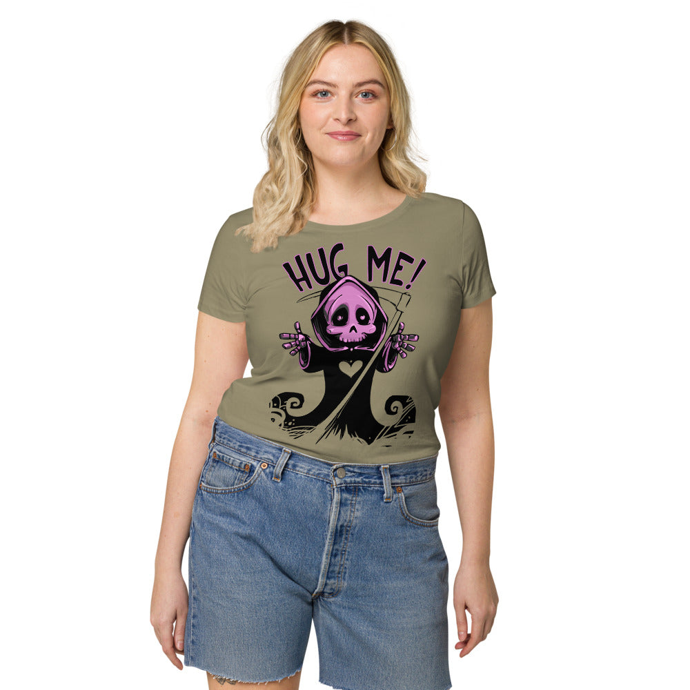 T-shirt éco-responsable femme Skull Hug (+6 Couleurs)