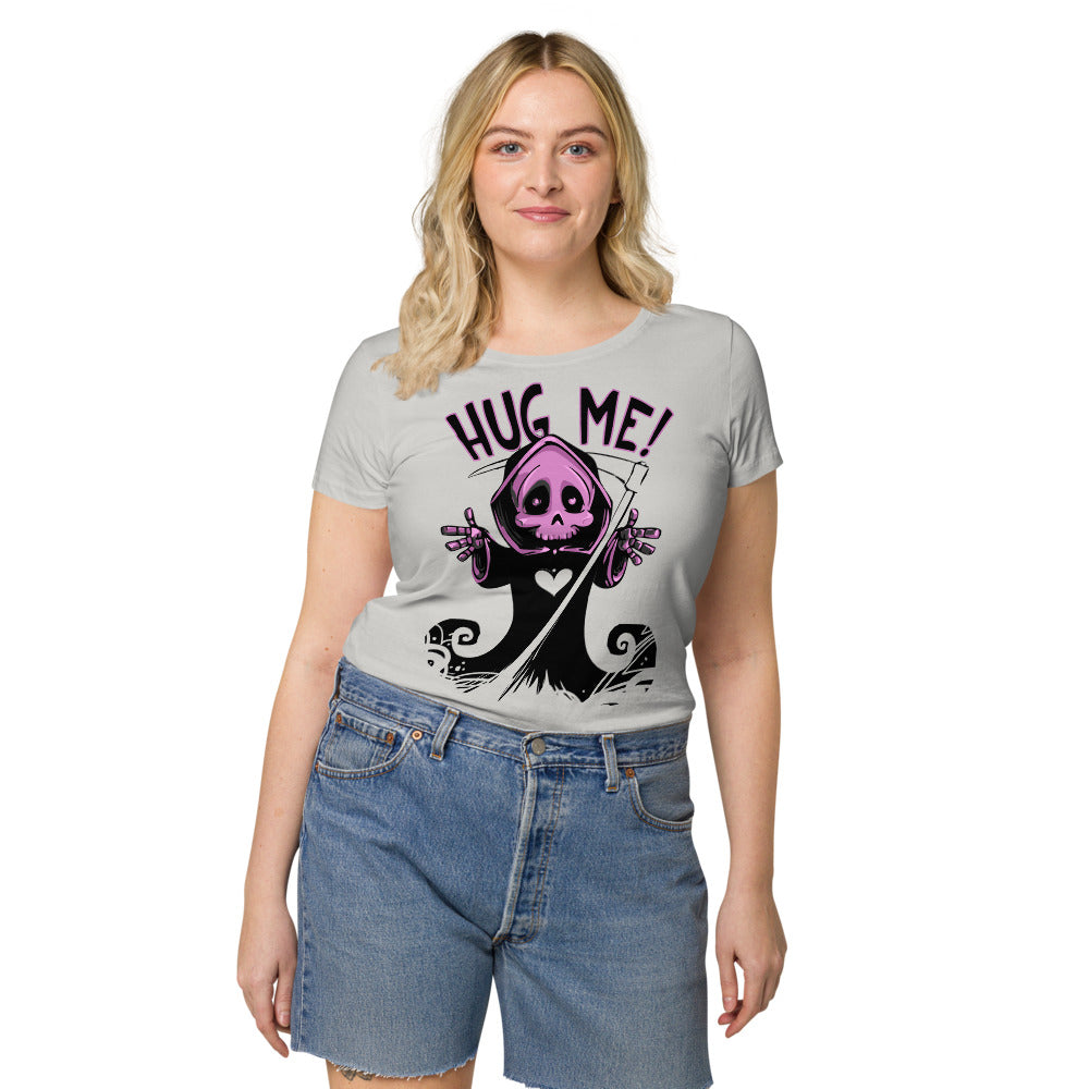 T-shirt éco-responsable femme Skull Hug (+6 Couleurs)