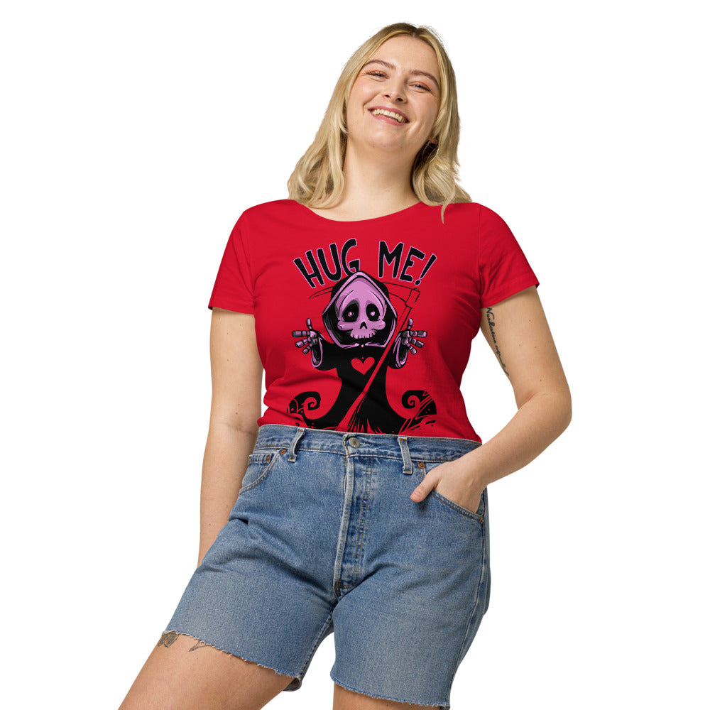 T-shirt éco-responsable femme Skull Hug (+6 Couleurs)