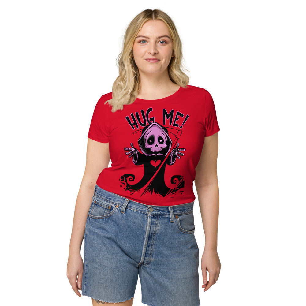 T-shirt éco-responsable femme Skull Hug (+6 Couleurs)