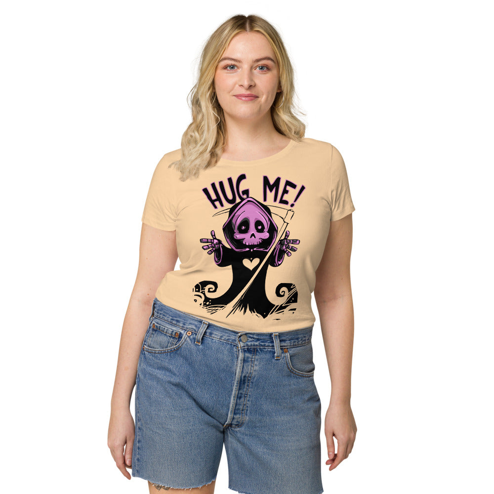 T-shirt éco-responsable femme Skull Hug (+6 Couleurs)