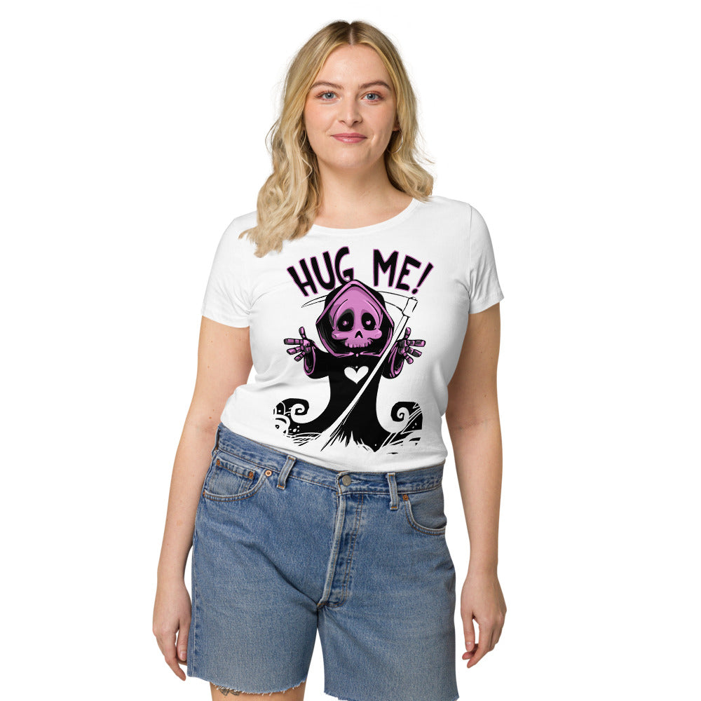 T-shirt éco-responsable femme Skull Hug (+6 Couleurs)